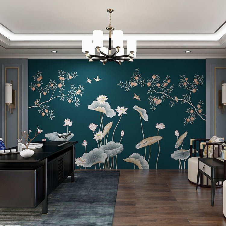 High - End Embroidery Decorative Painting - Suzhou Embroidery with Silk Full - Embroidery Craftsmanship | Commercial Space Soft Decoration Wall Hanging | Bulk Purchases Available with Customizable Patterns and Sizes.Graceful and Elegant - 海智集