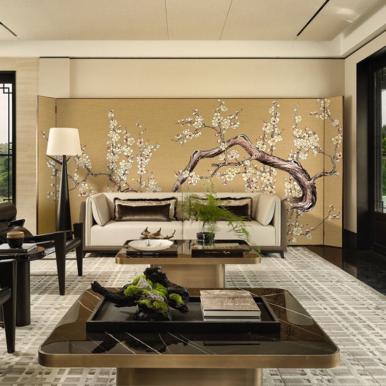 High-End Embroidery Decorative Painting - Suzhou Embroidery with Silk Full-Embroidery Craftsmanship | Commercial Space Soft Decoration Wall Hanging | Bulk Purchases Available with Customizable Patterns and Sizes.Subtle Fragrance and Sparse Shadows-海智集-