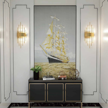 High - End Embroidery Decorative Painting - Suzhou Embroidery with Silk Full - Embroidery Craftsmanship | Commercial Space Soft Decoration Wall Hanging | Bulk Purchases Available with Customizable Patterns and Sizes.Smooth Sailing - 海智集