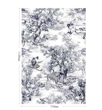 High - End Embroidery Decorative Painting - Suzhou Embroidery with Silk Full - Embroidery Craftsmanship | Commercial Space Soft Decoration Wall Hanging | Bulk Purchases Available with Customizable Patterns and Sizes.Jungle Adventure - 海智集