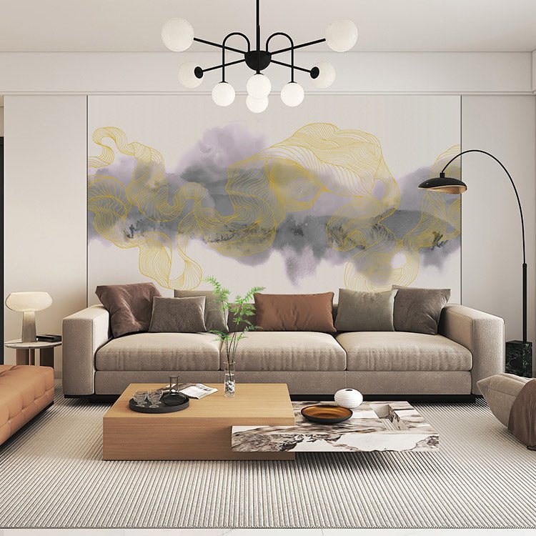 High - End Embroidery Decorative Painting - Suzhou Embroidery with Silk Full - Embroidery Craftsmanship | Commercial Space Soft Decoration Wall Hanging | Bulk Purchases Available with Customizable Patterns and Sizes.Misty Waves Vast and Boundless - 海智集