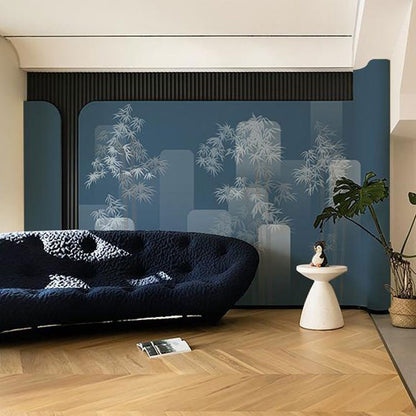 High - End Embroidery Decorative Painting - Suzhou Embroidery with Silk Full - Embroidery Craftsmanship | Commercial Space Soft Decoration Wall Hanging | Bulk Purchases Available with Customizable Patterns and Sizes.A Secluded Path Through Bamboo - 海智集