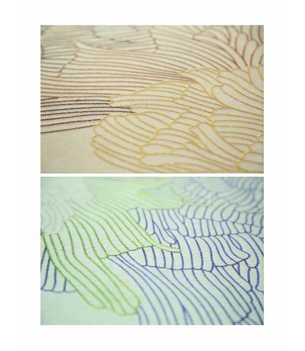 High - End Embroidery Decorative Painting - Suzhou Embroidery with Silk Full - Embroidery Craftsmanship | Commercial Space Soft Decoration Wall Hanging | Bulk Purchases Available with Customizable Patterns and Sizes.Lush Branches and Leaves - 海智集