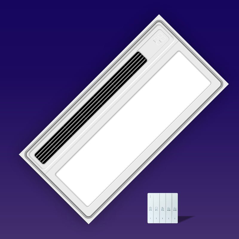 High-Power Bathroom Heater with Strong Wind - Durable and Efficient Bathroom Exhaust Fan - 海智集