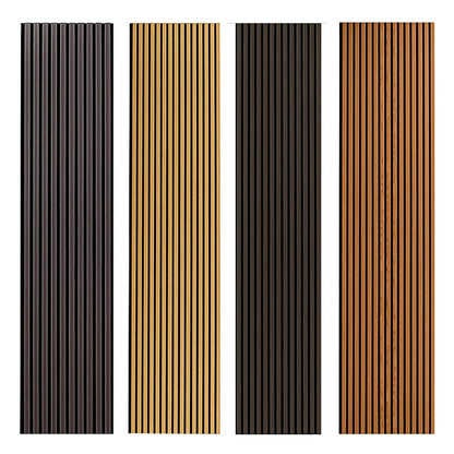 High Quality Interior Soundproofing Materials Wall Panel Decoration MDF Soundproof Panel Custom Wooden Acoustical Wall Panels - 海智集