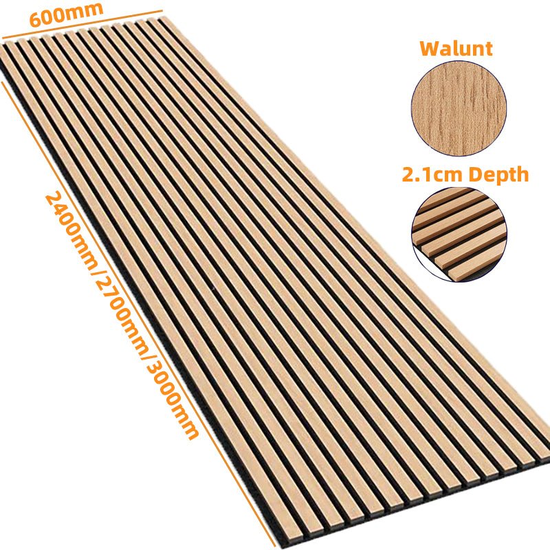High Quality Modern Interior Studio Decoration Wood Acoustic Ceiling Panels Custom Grooved Acoustic Ceiling Panel - 海智集