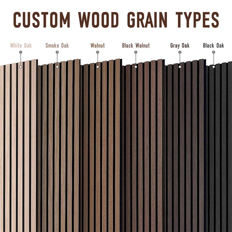 High Quality Modern Interior Studio Decoration Wooden Soundproofing Wall Panels Custom Grooved Wooden Acoustic Wall Panel - 海智集