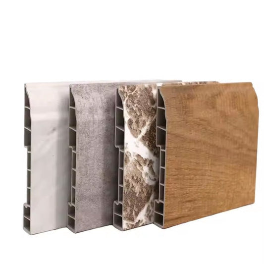 High Quality SPC Flooring Accessory Reducer and Stair Nosing Skirting Board-海智集-
