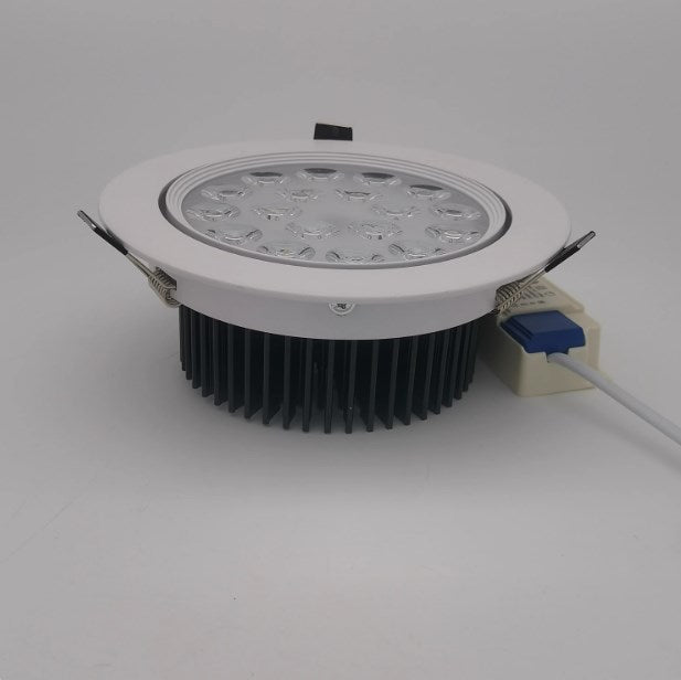 Hole LED Spotlight for Household Living Room Ceiling Anti - Glare Lamp Aluminum Body Rating 12W Power Simple Design - 海智集