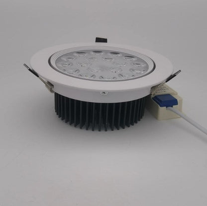 Hole LED Spotlight for Household Living Room Ceiling Anti - Glare Lamp Aluminum Body Rating 12W Power Simple Design - 海智集