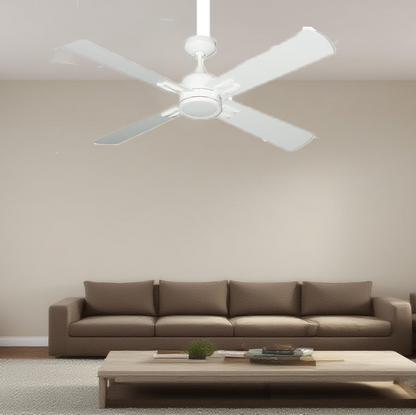 Home four-leaf ceiling fan ZC-F02, designer style, dining room, living room, bedroom and studio ceiling fan-海智集-