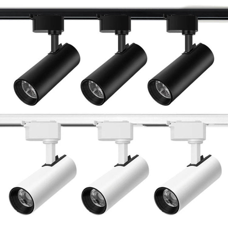 Manufacturer Angle Adjustable Track Lamp Aluminum Iron Rail Spot Lighting System COB Tracklight Magnet 20W Led Track Light - 海智集