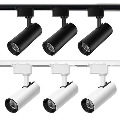 Manufacturer Angle Adjustable Track Lamp Aluminum Iron Rail Spot Lighting System COB Tracklight Magnet 20W Led Track Light - 海智集