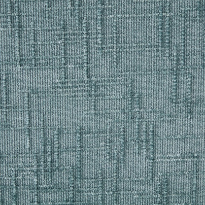 Mint Blue Chenille Interior Lazy Sofa Chaise Lounge Armchair with Three Pillows and Armrests-海智集-Default-