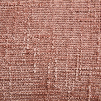 Multifunctional Lazy Person Sofa Recliner with Storage Backrest and Cell Phone Bracket in Pink Chenille for Living Room and Bedroom - 海智集