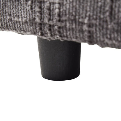 Multifunctional Recliner with Storage Backrest and Cell Phone Bracket in Gray Chenille for Living Room and Bedroom-海智集-Default-