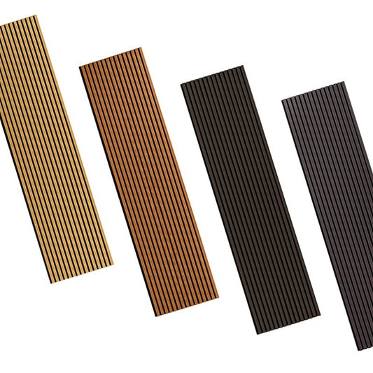 OEM Custom Modern Acoustic Ceiling Panels Decoration MDF Sound Proof Wall Panels Custom Wood Veneer Acoustical Wall Panels - 海智集