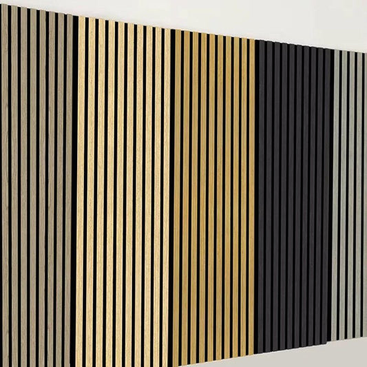 OEM Custom Modern Acoustic Wall Panel Decoration MDF Wood Veneer Sound Absorbing Panels Custom Acoustical Wall Panels - 海智集