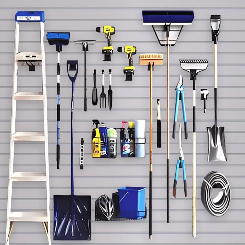 OEM Garage Tool Home Storage Slatwall Panels Custom Design Wpc Decorative Panels Custom Wpc Slatwall Panels - 海智集