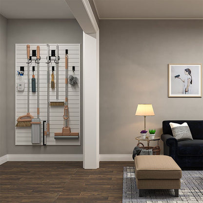 OEM Garage Tool Wall Storage Shelves Interior Living Room Custom Waterproof Slat Wall Storage Panels - 海智集