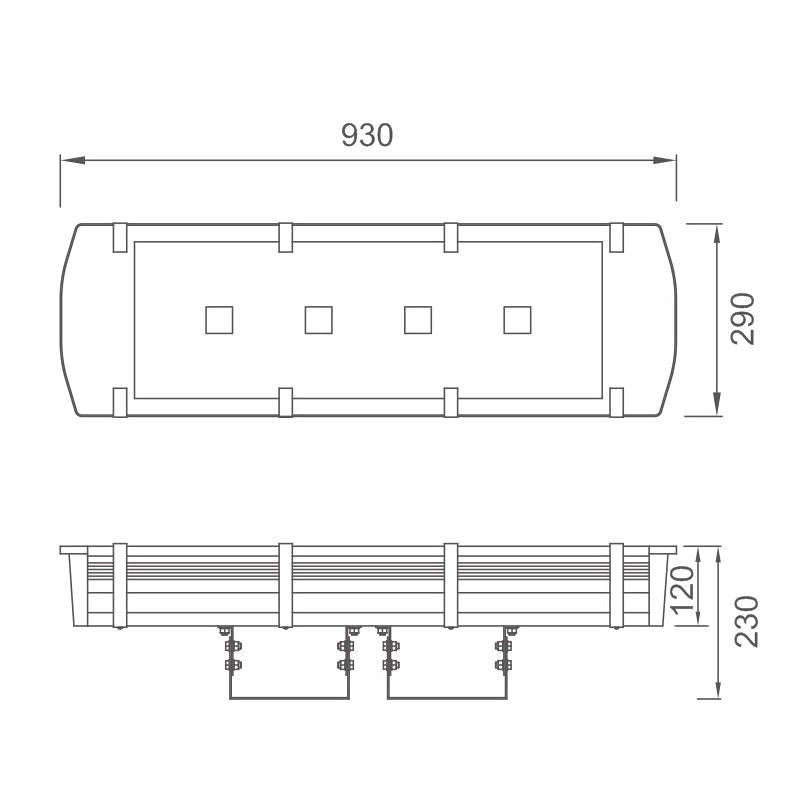 SKYLED - 001 High Power LED Linear Light – Ideal for Industrial and Commercial Illumination - 海智集