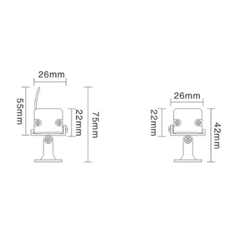 SL - AWL26 Aluminum LED Strip Light – 12W/15W/18W Waterproof Contour Lighting for Indoor & Outdoor Architecture - 海智集