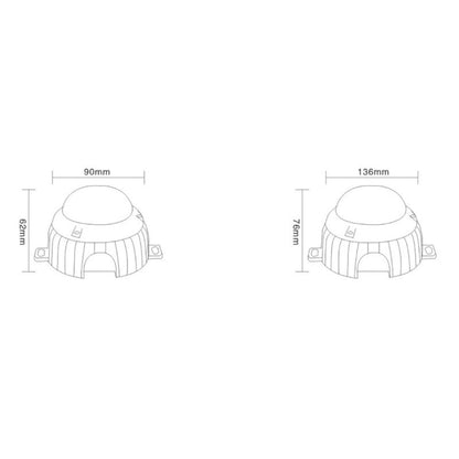 SL - CPL90 LED Point Light – 3W/5W Waterproof Decorative Lighting for Building Contours, Bridges & Commercial Spaces - 海智集