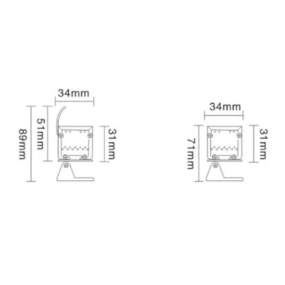 SL - WWL34 LED Wall Washer Light – 18W/24W Slim Waterproof Outdoor Lighting for Architectural Accents & Facade Illumination - 海智集