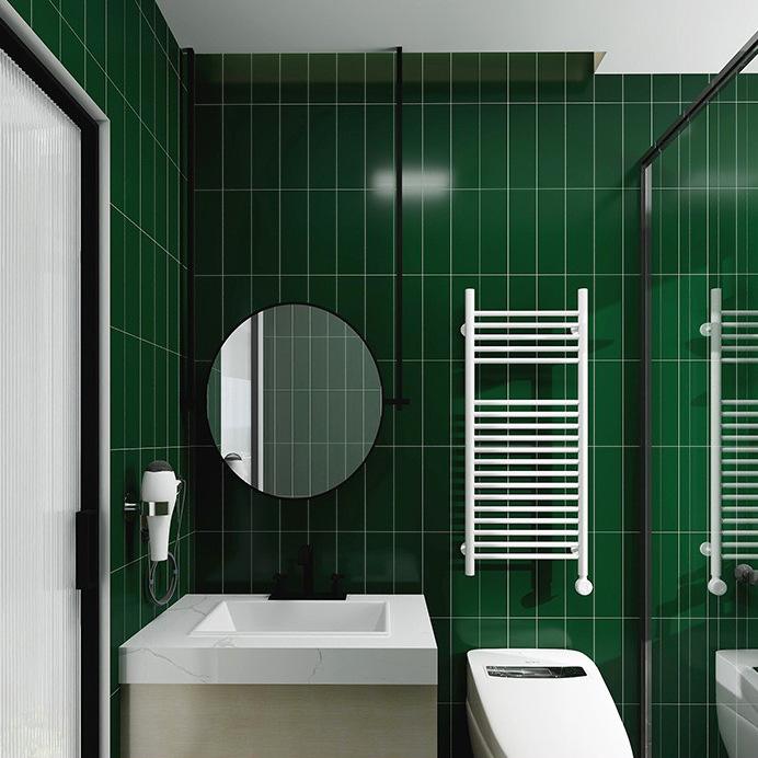 SPC Carved Board (Bathroom Small Tile Alternative) – 12x12 Interlocking Waterproof Anti - Slip Bathroom Flooring Tiles (10 Sqft/Box) - 海智集