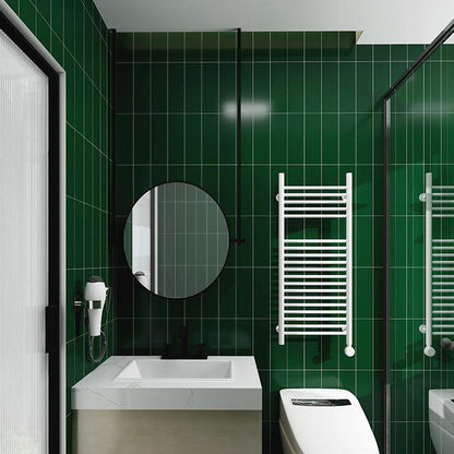 SPC Carved Board (Bathroom Small Tile Alternative) – 12x12 Interlocking Waterproof Anti - Slip Bathroom Flooring Tiles (10 Sqft/Box) - 海智集