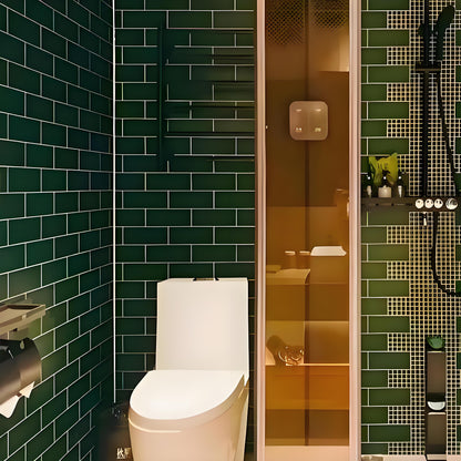 SPC Carved Board (Bathroom Small Tile Alternative) – 12x12 Interlocking Waterproof Anti - Slip Bathroom Flooring Tiles (10 Sqft/Box) - 海智集