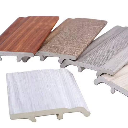 Spc Flooring Plastic Wood Rose Gold Pvc Skirting Board Waterproof Hospital Metal Sheet-海智集-