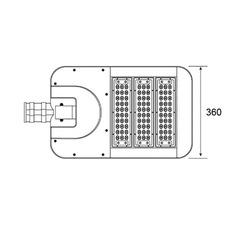 SR - LED - 004 Adjustable LED Flood Light – 60W - 300W Waterproof Lighting for Commercial, Industrial & Outdoor Spaces - 海智集